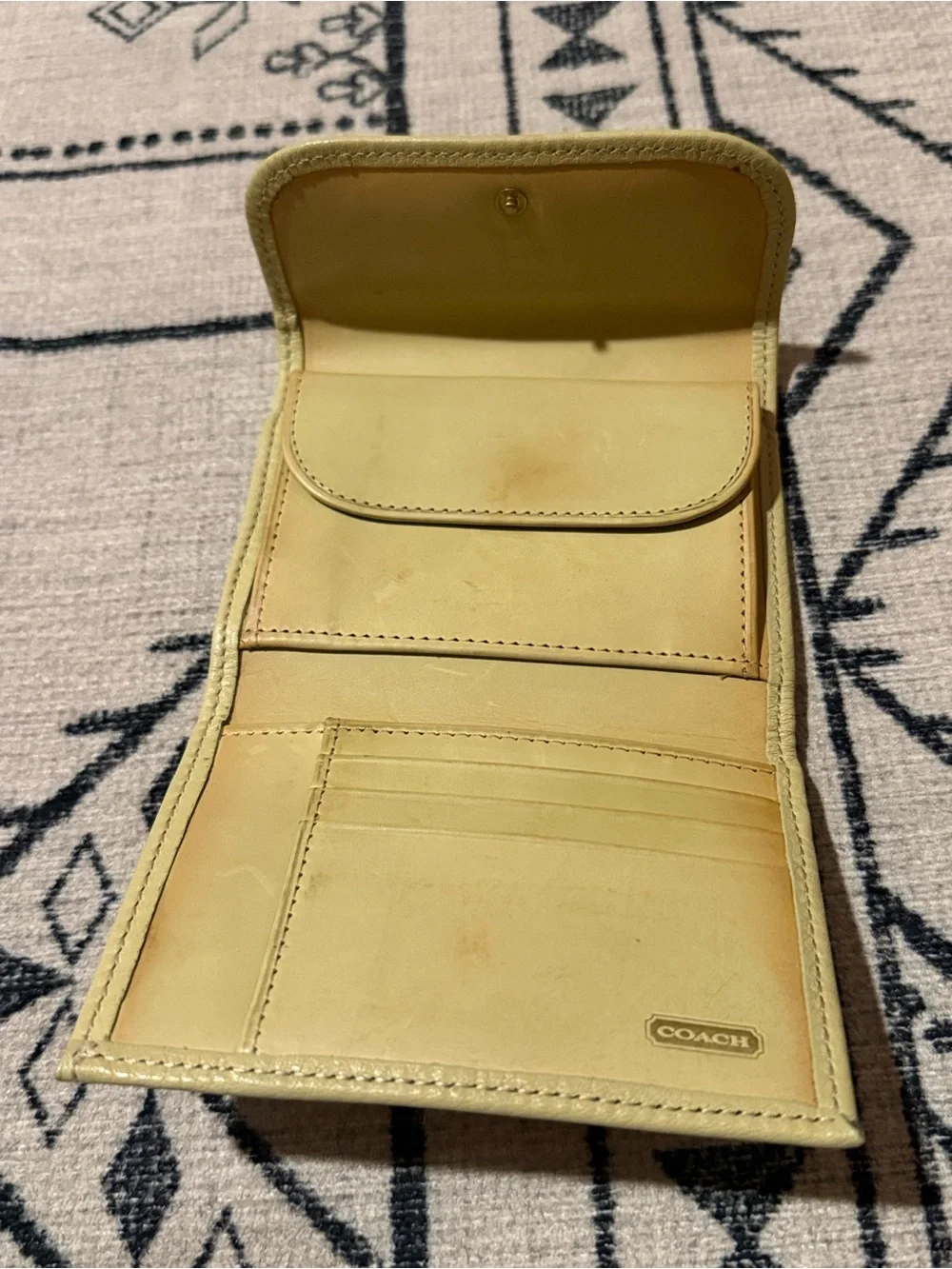 Vintage Coach Sonoma wallet